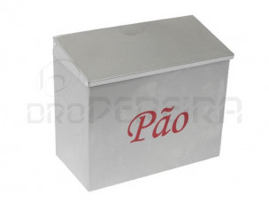 CAIXA PAO INOX PORTA CIMA