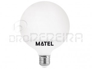LAMPADA LED GLOBO E27 G95 15W BRANCA MATEL