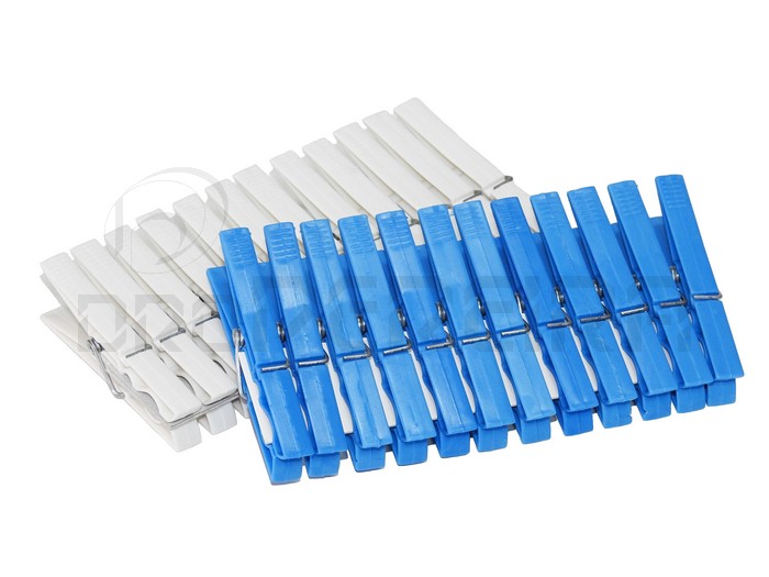 Molas de Plástico para Roupa (24 unidades)