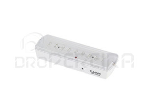 ARMADURA EMERGENCIA LED 1.8W 60Lmn IP21 264X76X51 ELMARK